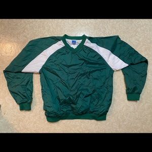 Green Adidas Vintage Windbreaker
